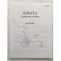 Tanner, Sonata for Marimba and Piano