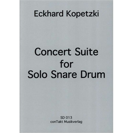 Concert Suite for Solo Snare Drum