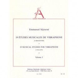 19 Etudes Musicales for Vibraphone